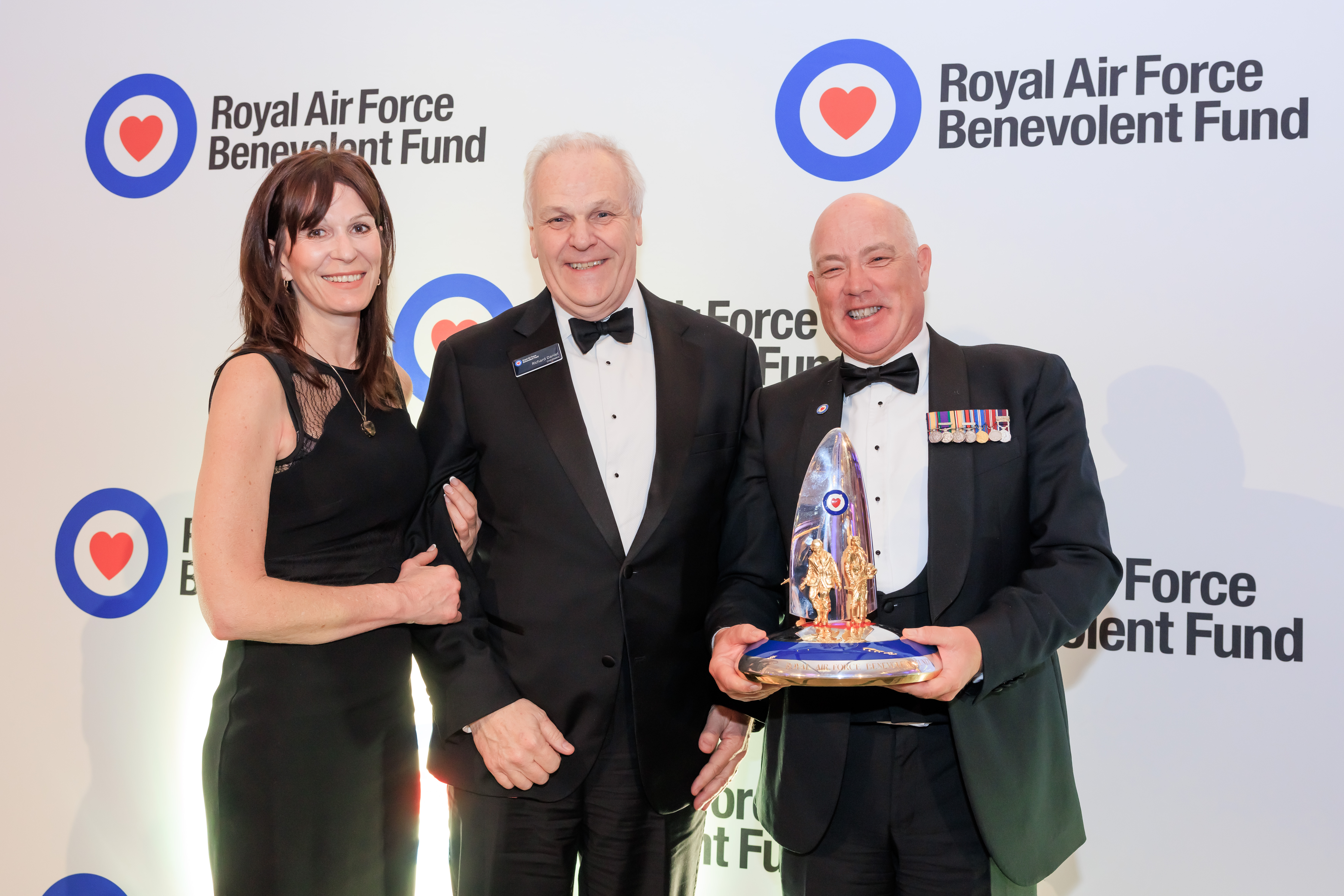 MBDA - Special Recognition pictured with chairman Richard Daniel