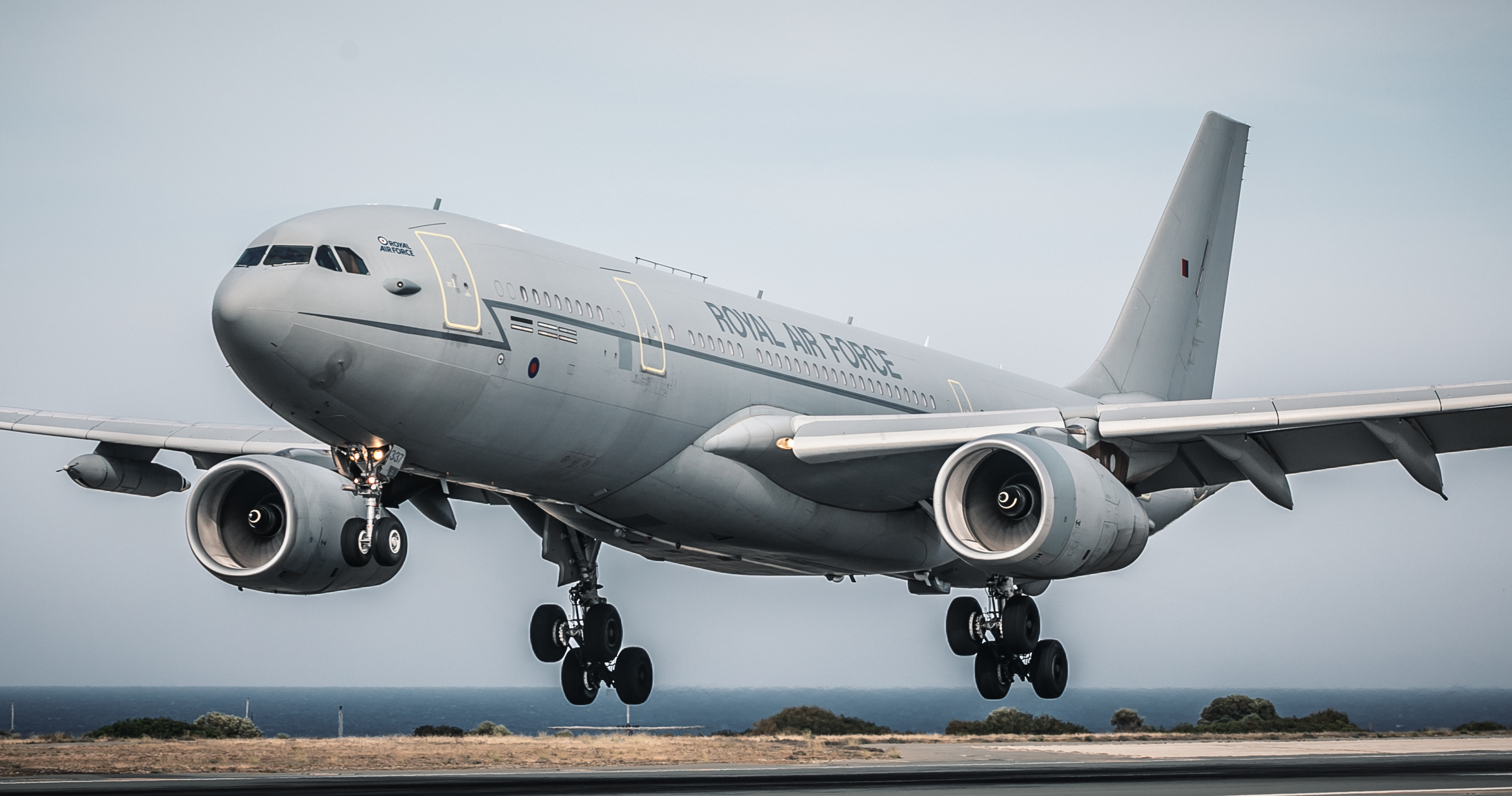 The Royal Air Force Refuels Qatar Emiri Air Force for the First Time