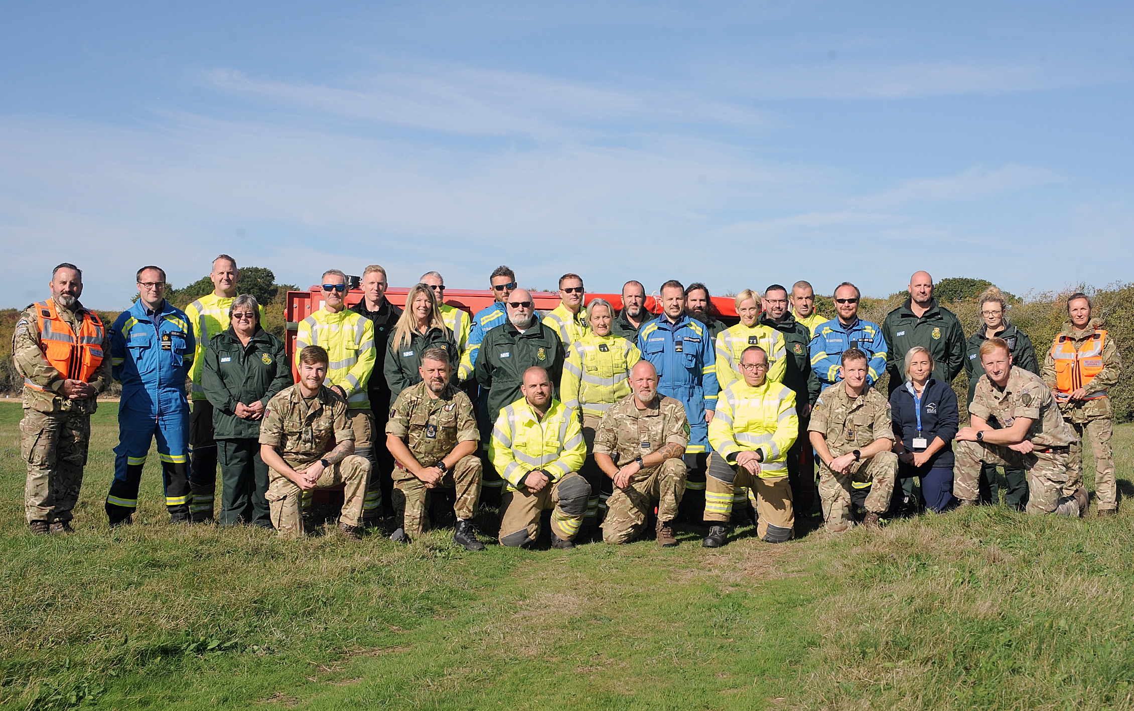 Image shows RAF aviators squadron.