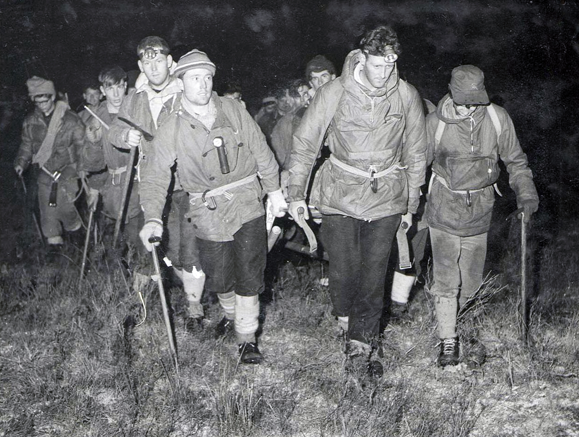 Mountain Rescue search party 1942