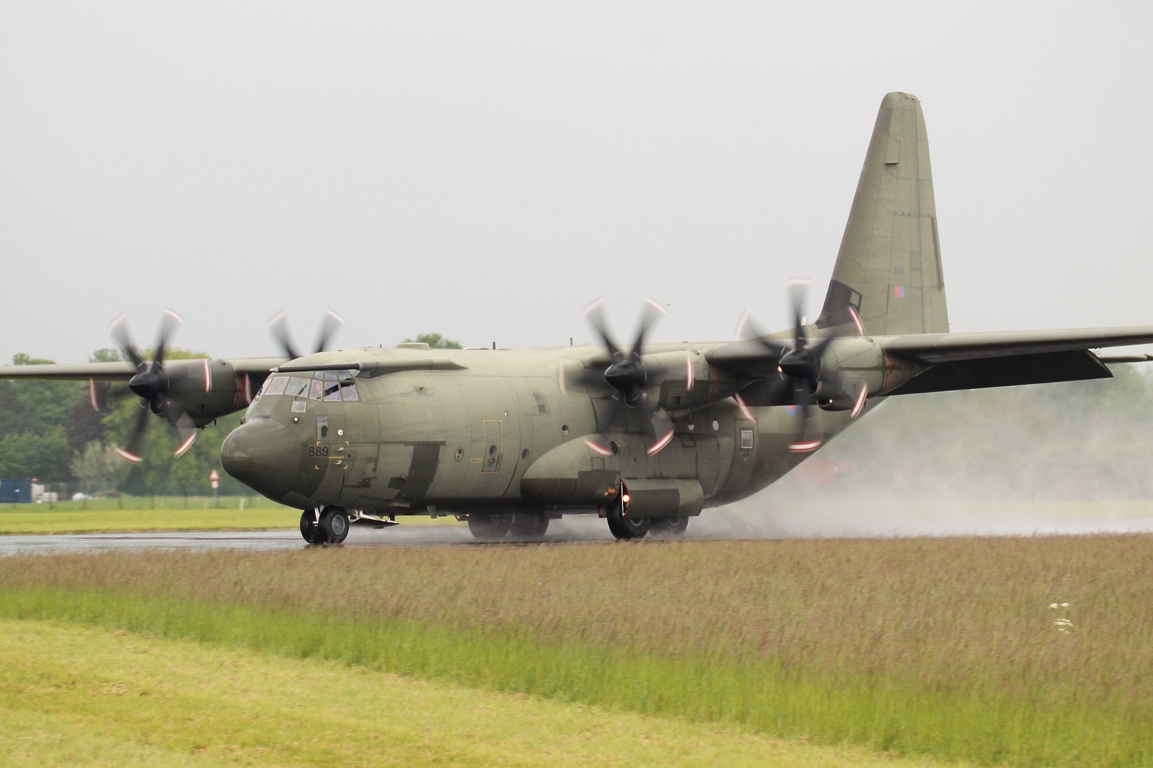 The RAF’s C-130J Hercules has made one of its final public appearances ahead of its retirement at the end of June.