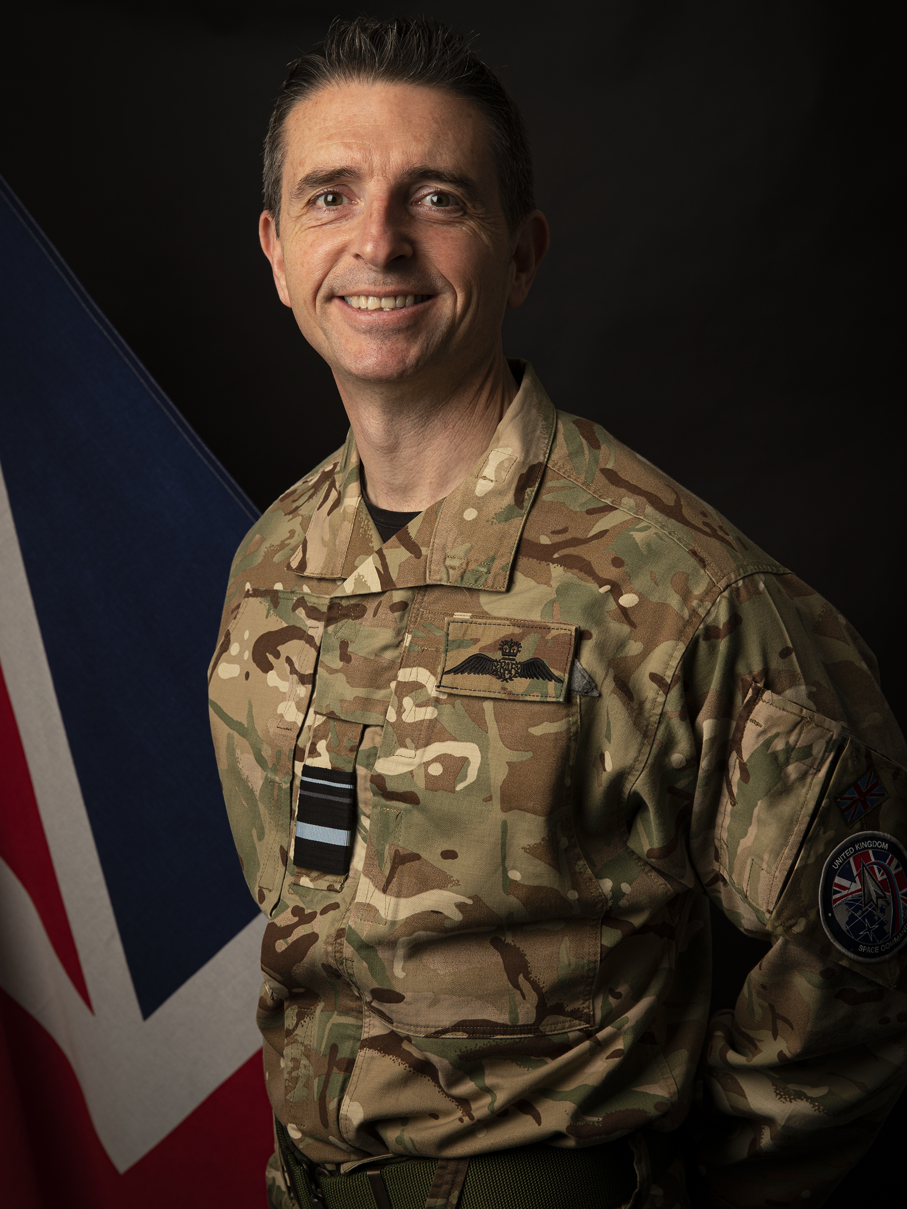 Image shows Air Commodore Paul Godfrey.