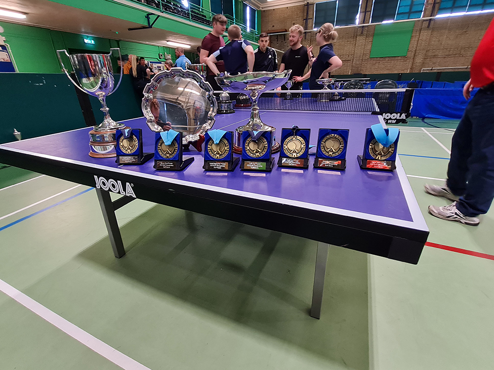 Brize Takes Home Silverware From the RAF Table Tennis Championships