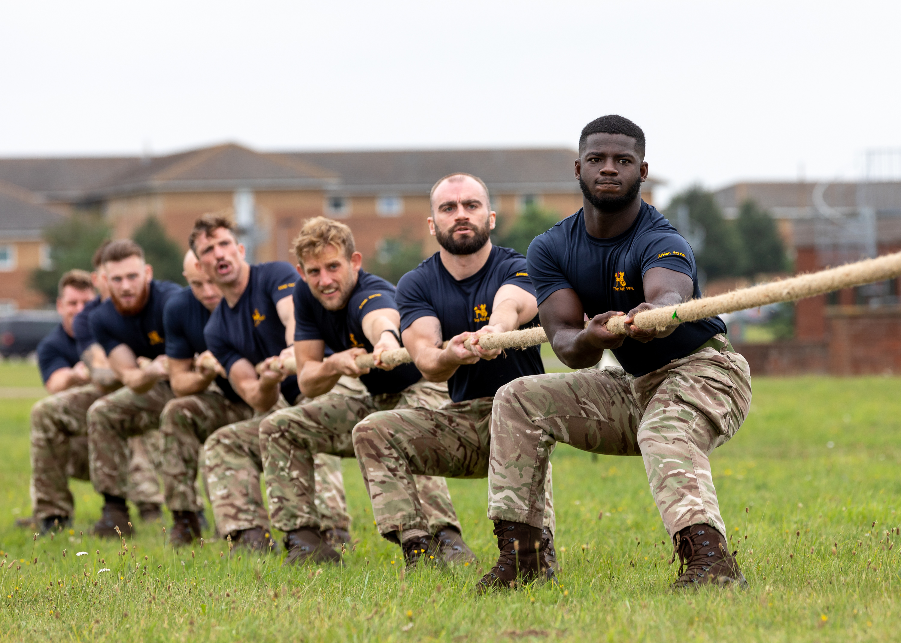 Personnel in Tug of War.