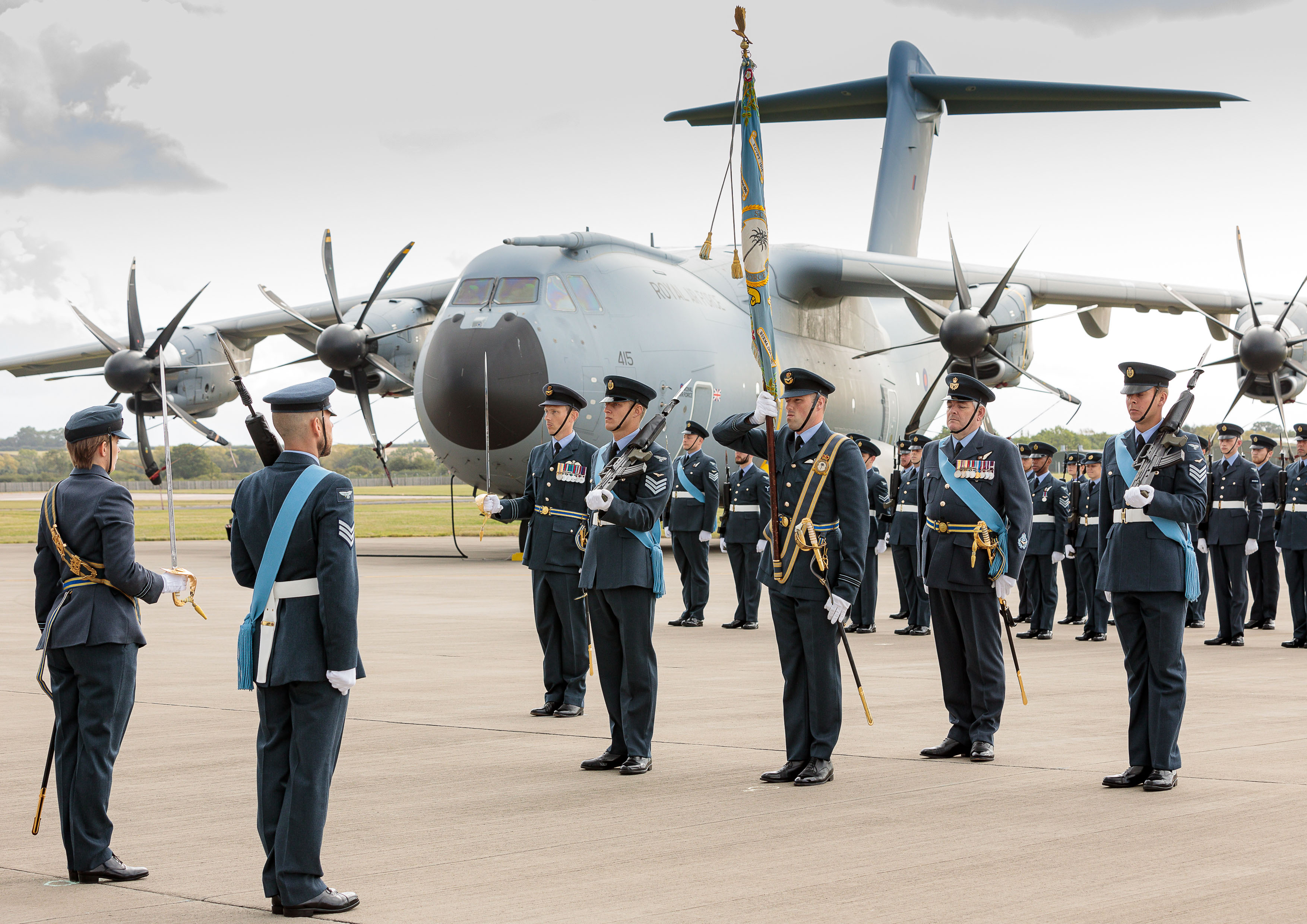 Number 30 Squadron RAF - Reformation Parade 28th September 2021