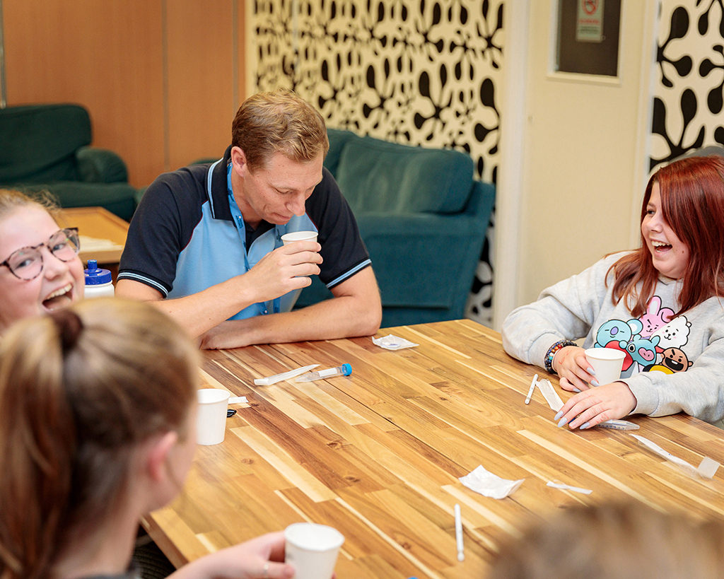 DNA Necklace Making - Children and young people of personnel at RAF Brize Norton benefitted from a huge range of events organised by Community Support, Airplay and RAFA Kidz this summer.