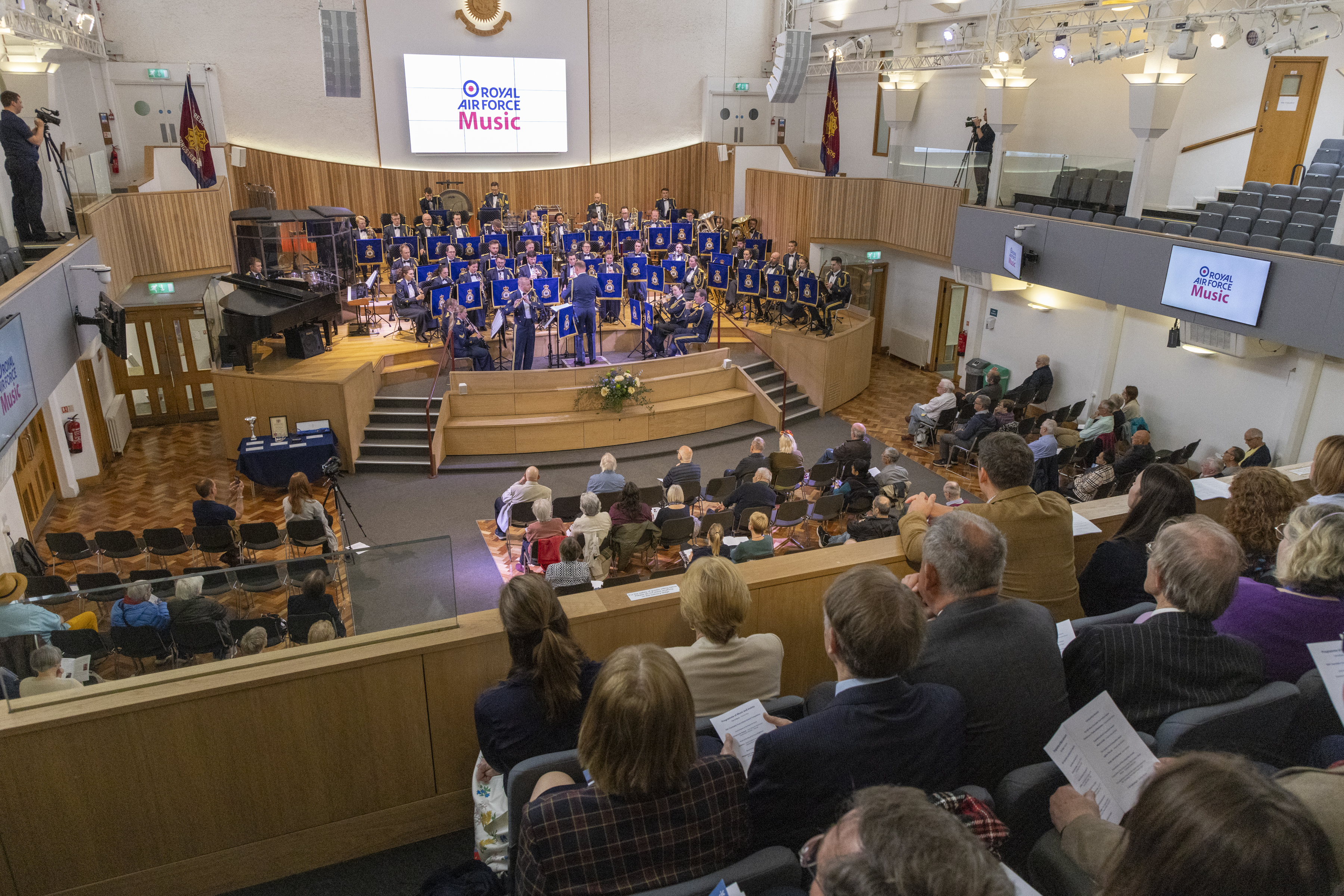 The musicians performed in the RAF Music Soloist Competition at Regent Hall, London