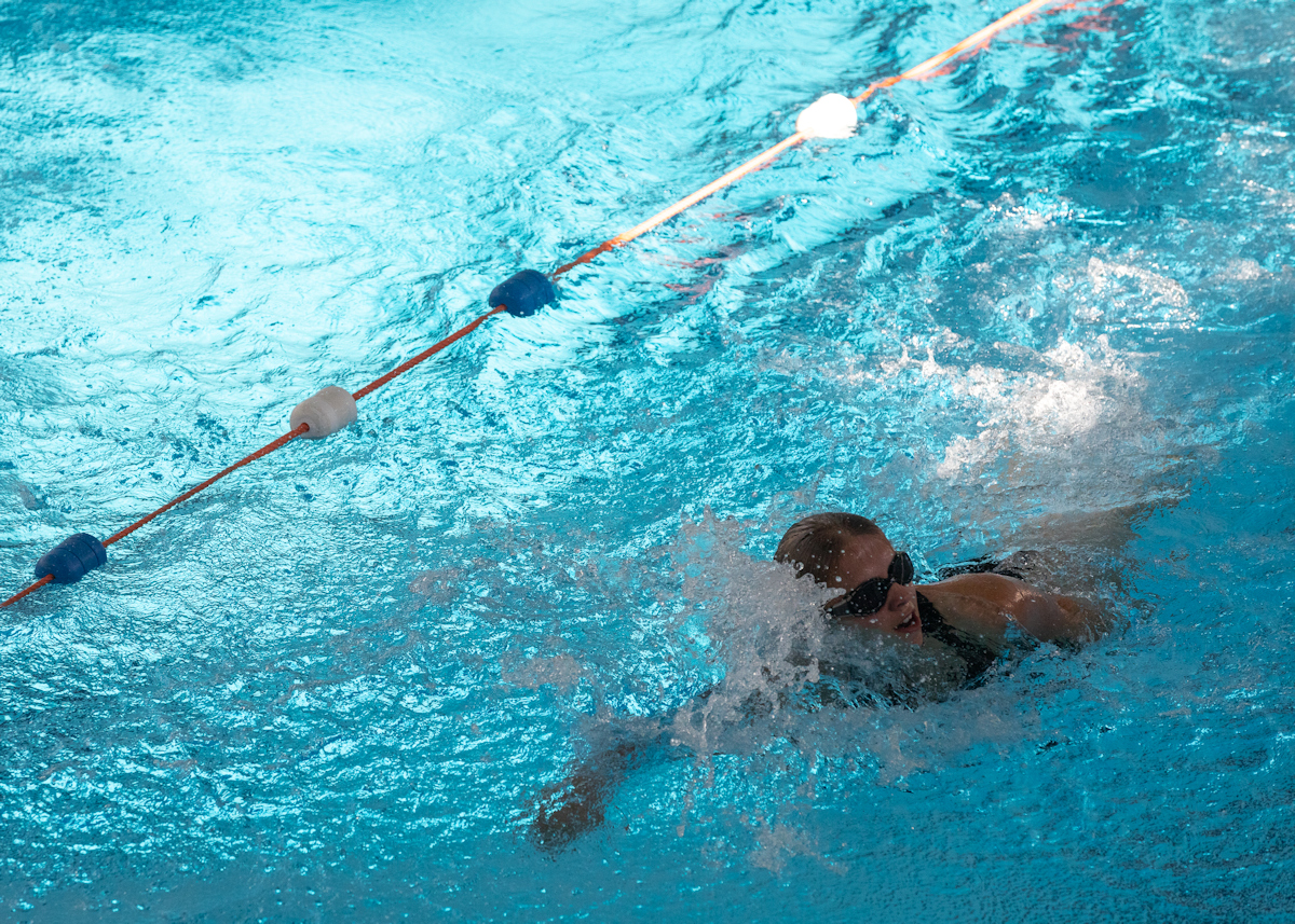 The Swimming Gala was held in afternoon