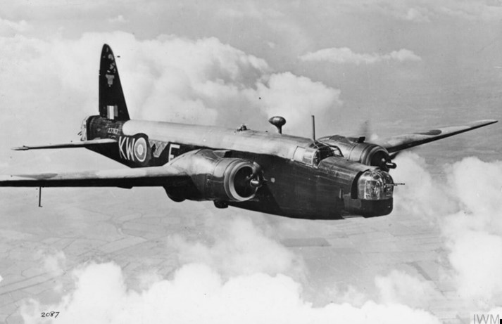 A Wellington of 425 Squadron, pictured in April 1943