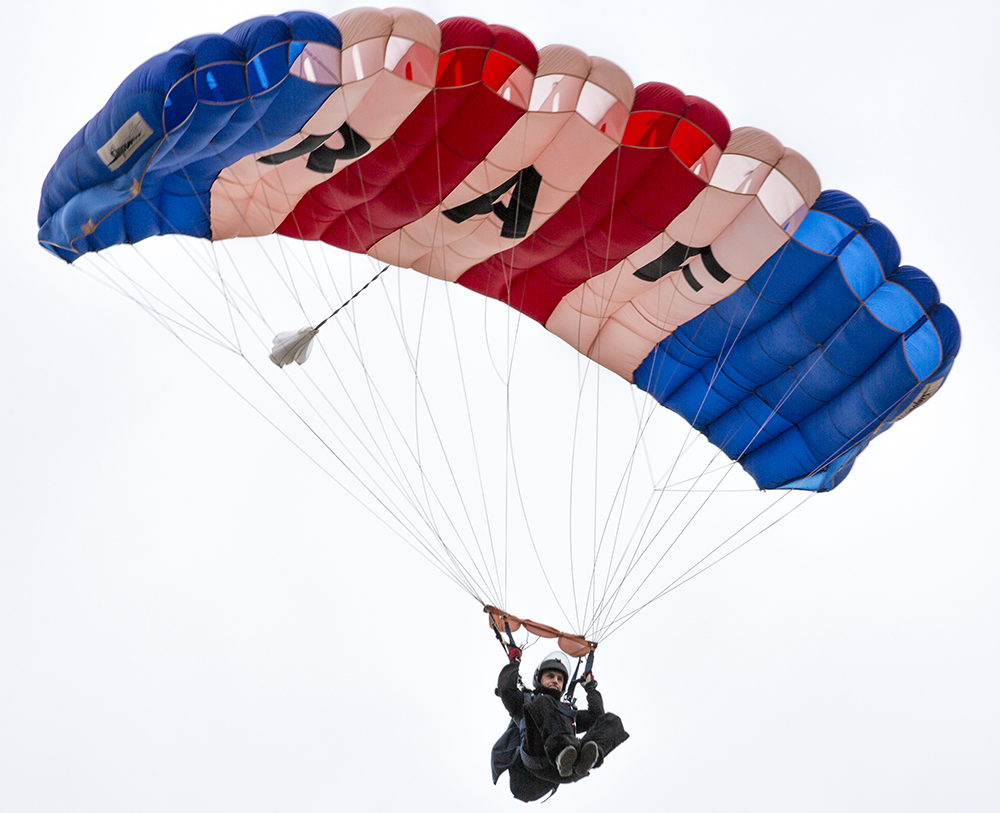 Parachute training being conducted in California
