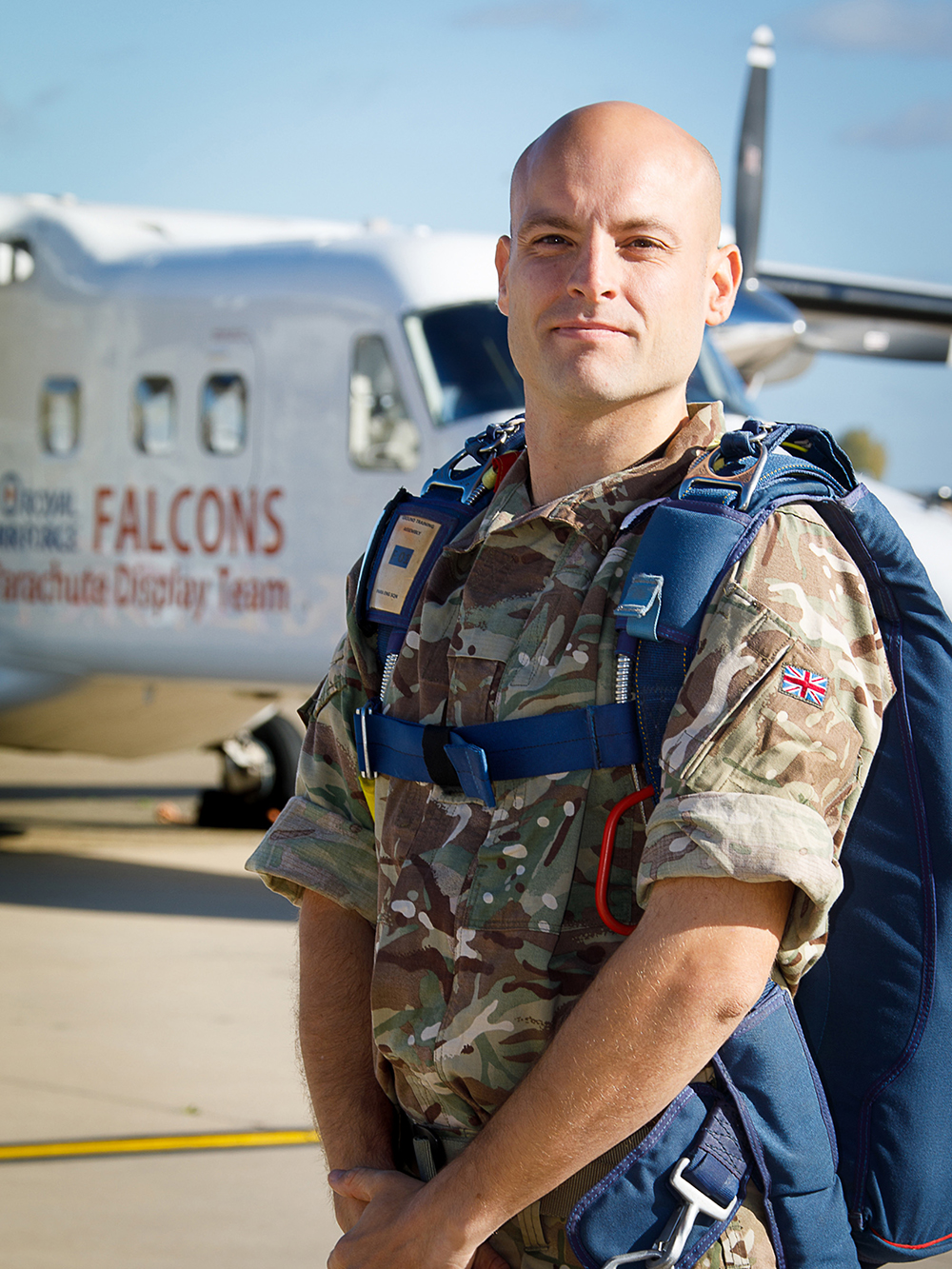Selected to join the Team this year as the Deputy Officer Commanding RAF Falcons, Flight Lieutenant Ashley Grey-Smart