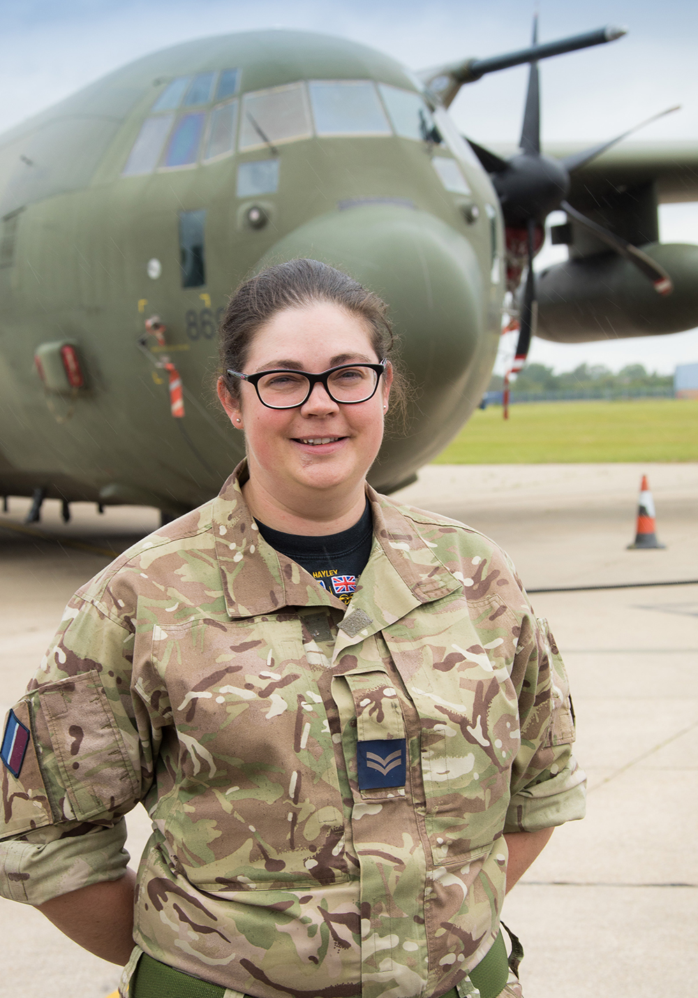 Corporal Hayley Woodhall Airframe Technician