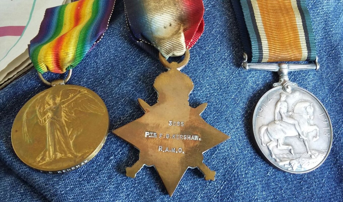 Private Kershaw's Medals
