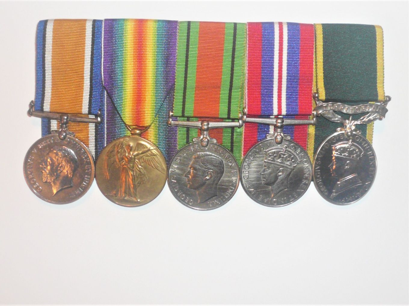 Pte Alfred William John Conder's medals