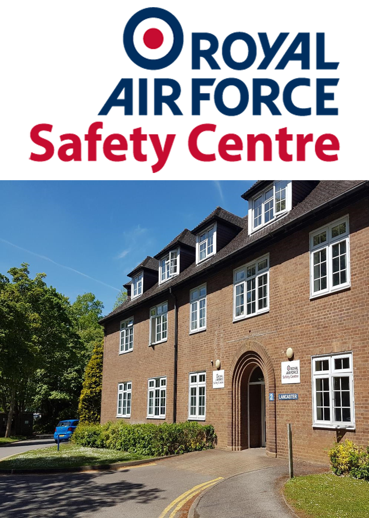 Air Safety Centre logo and building.