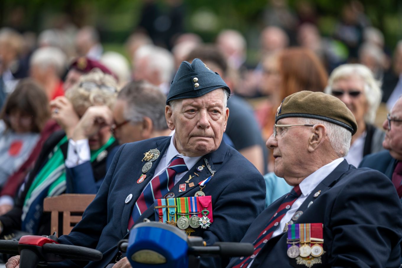 Image shows Armed Forces veterans.