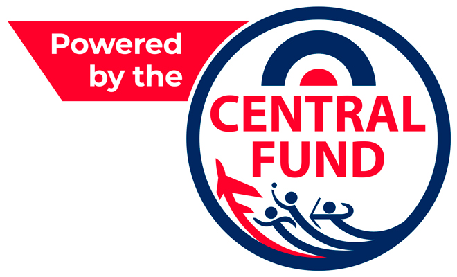 Image shows the RAF Central Fund logo.