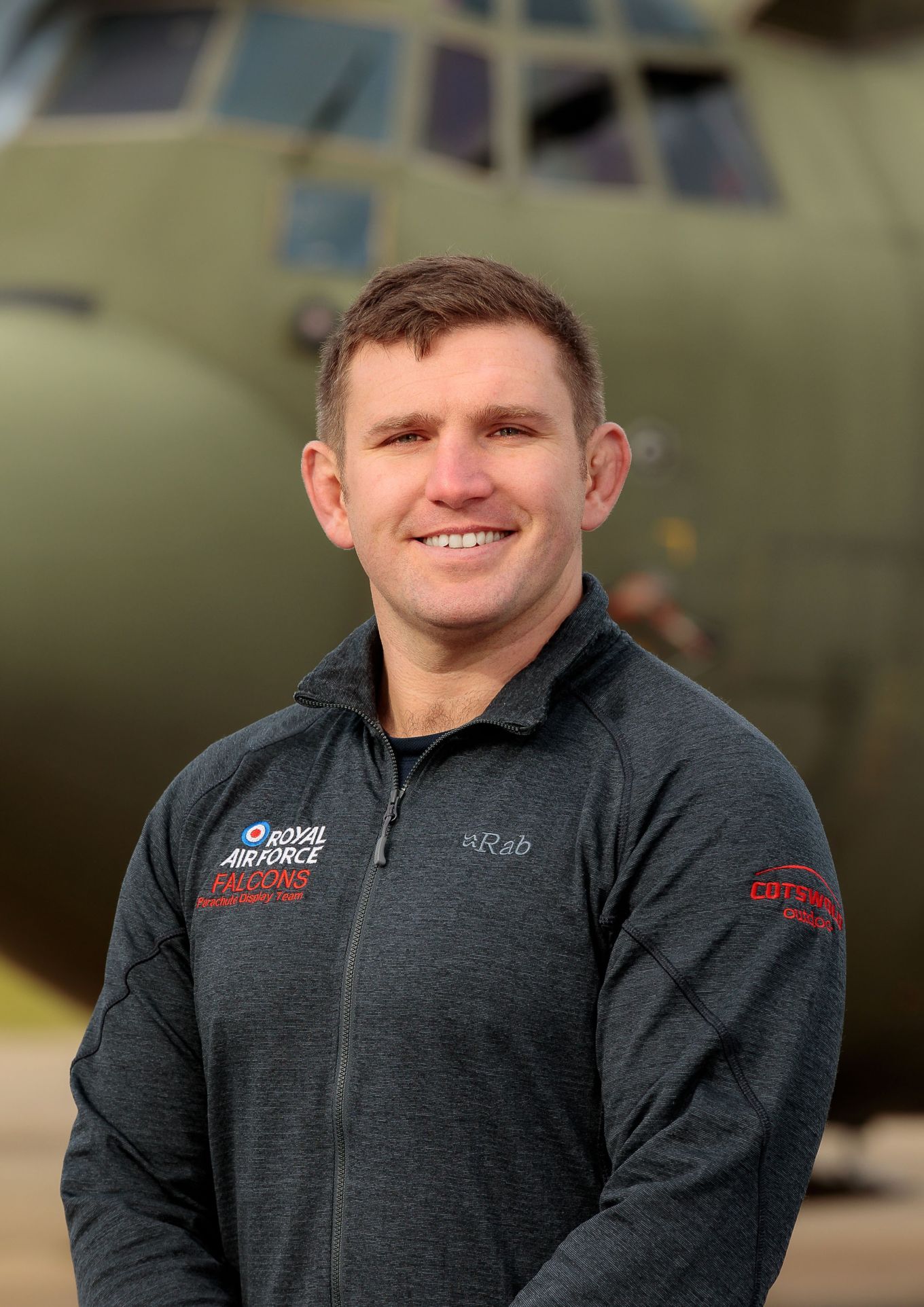 Flight Lieutenant Stuart Philpott, the new Deputy Officer Commanding RAF Falcons.