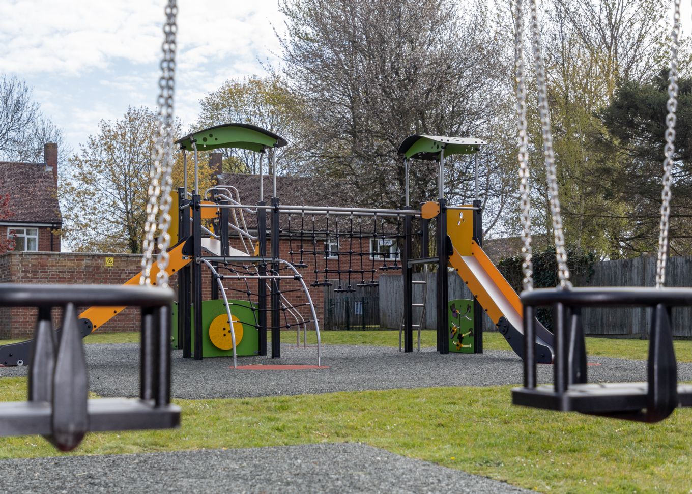 The New Playpark located on the Officers Patch