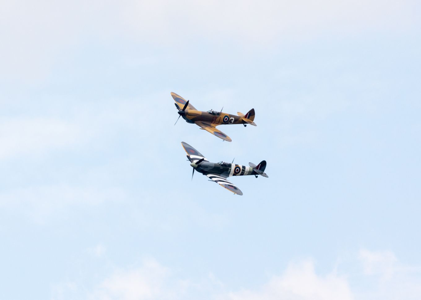 Pair of Spitfires