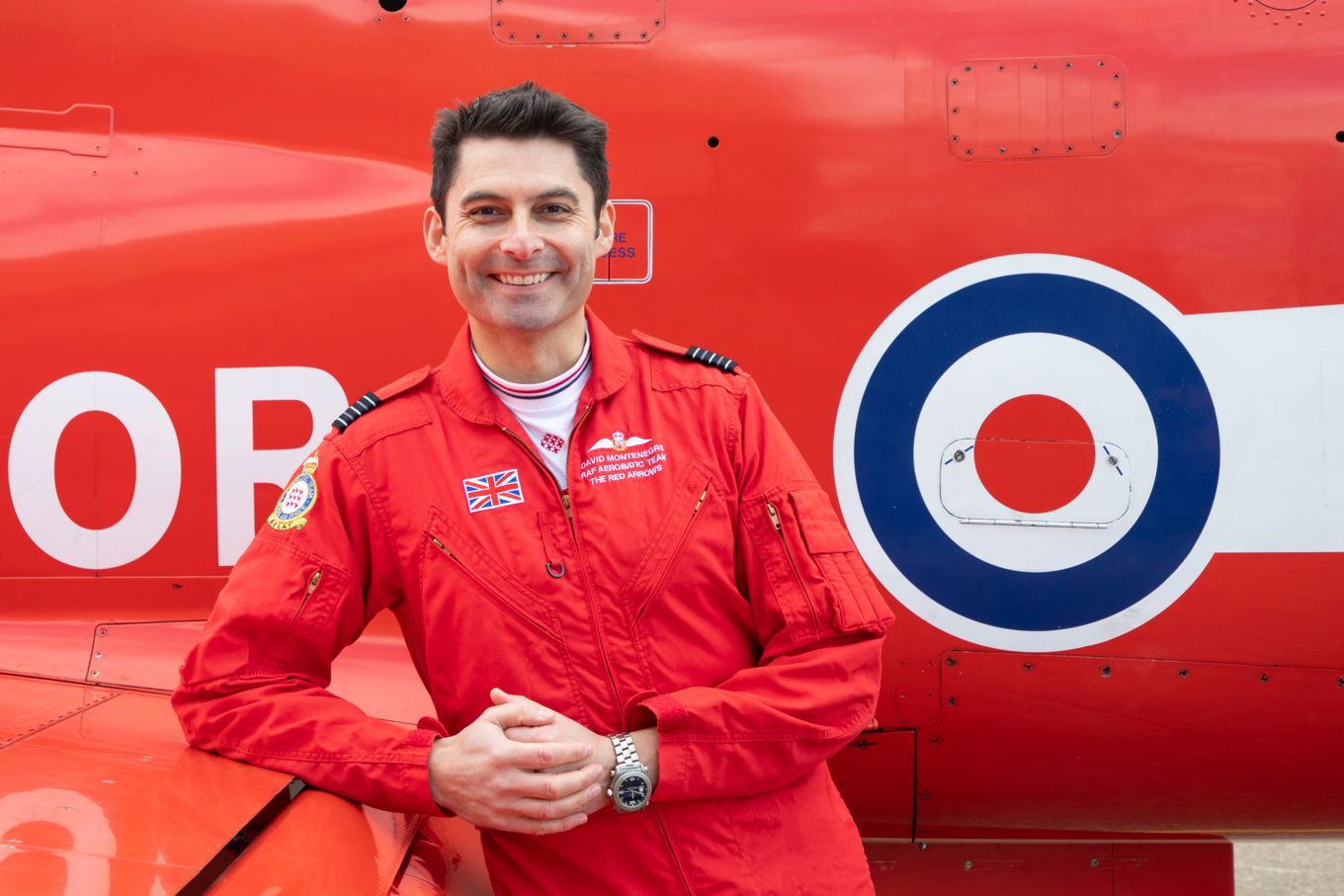 Wing Commander David Montenegro is the new Officer Commanding, Royal Air Force Aerobatic Team.