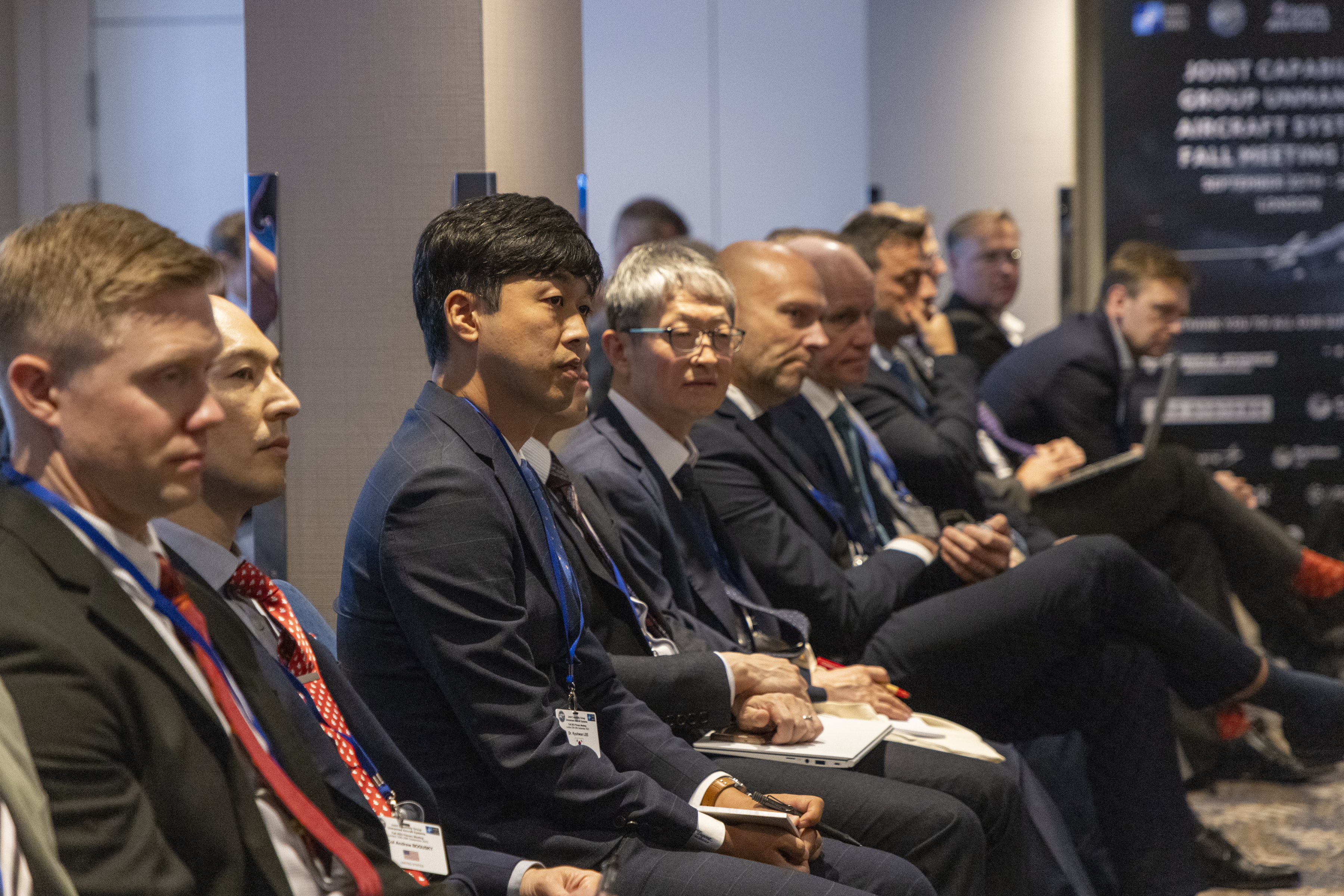 Representatives from Republic of Korea listening to the discussions