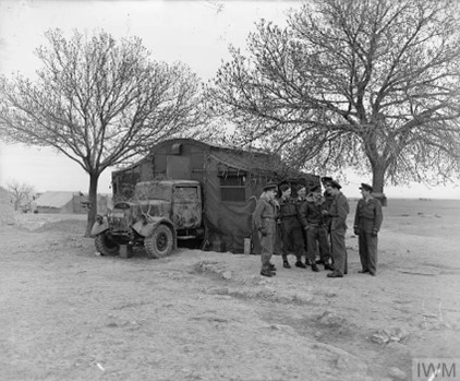 A RAF Mobile Operations Room