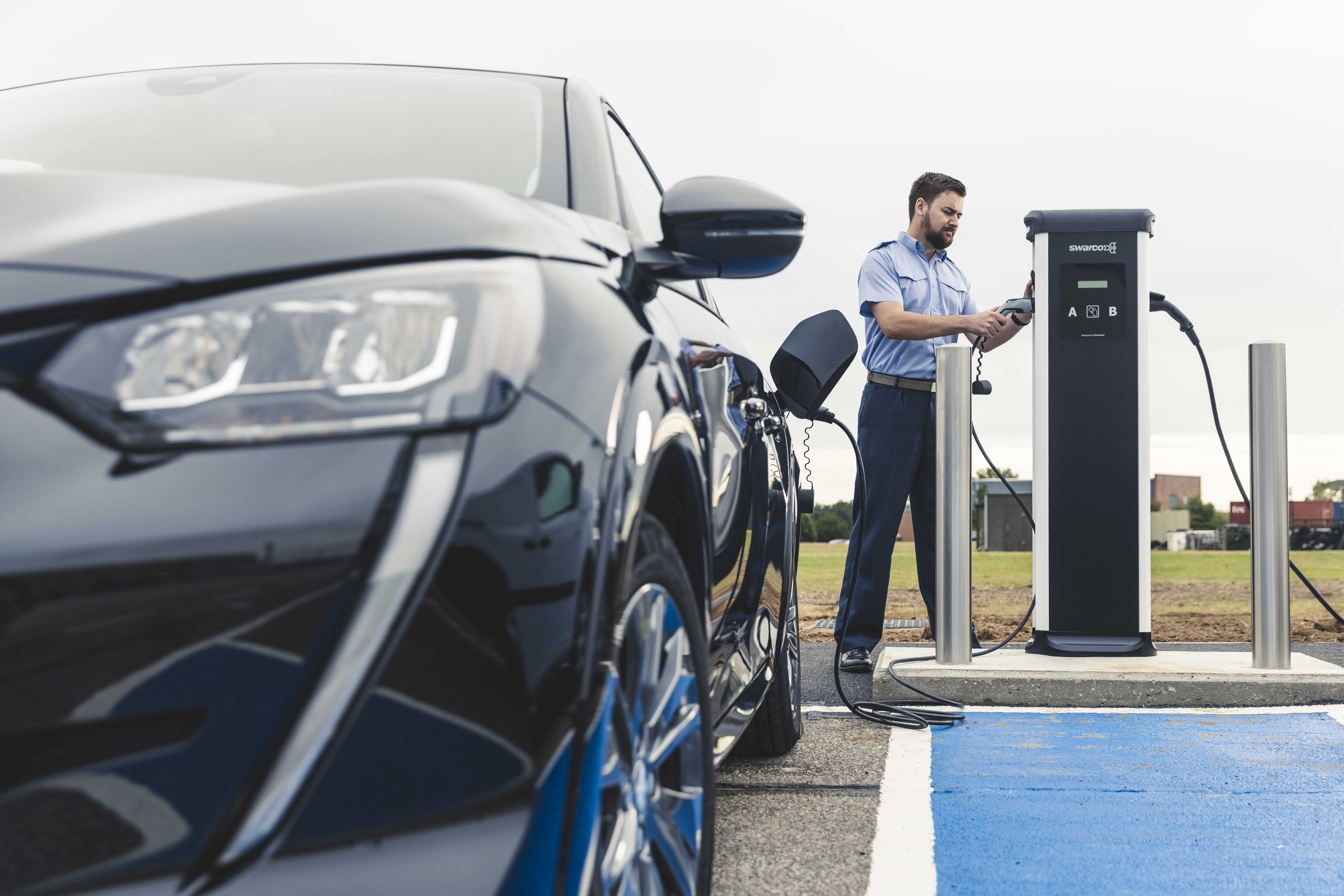 The world's fastest electric vehicle charger offers a full charge