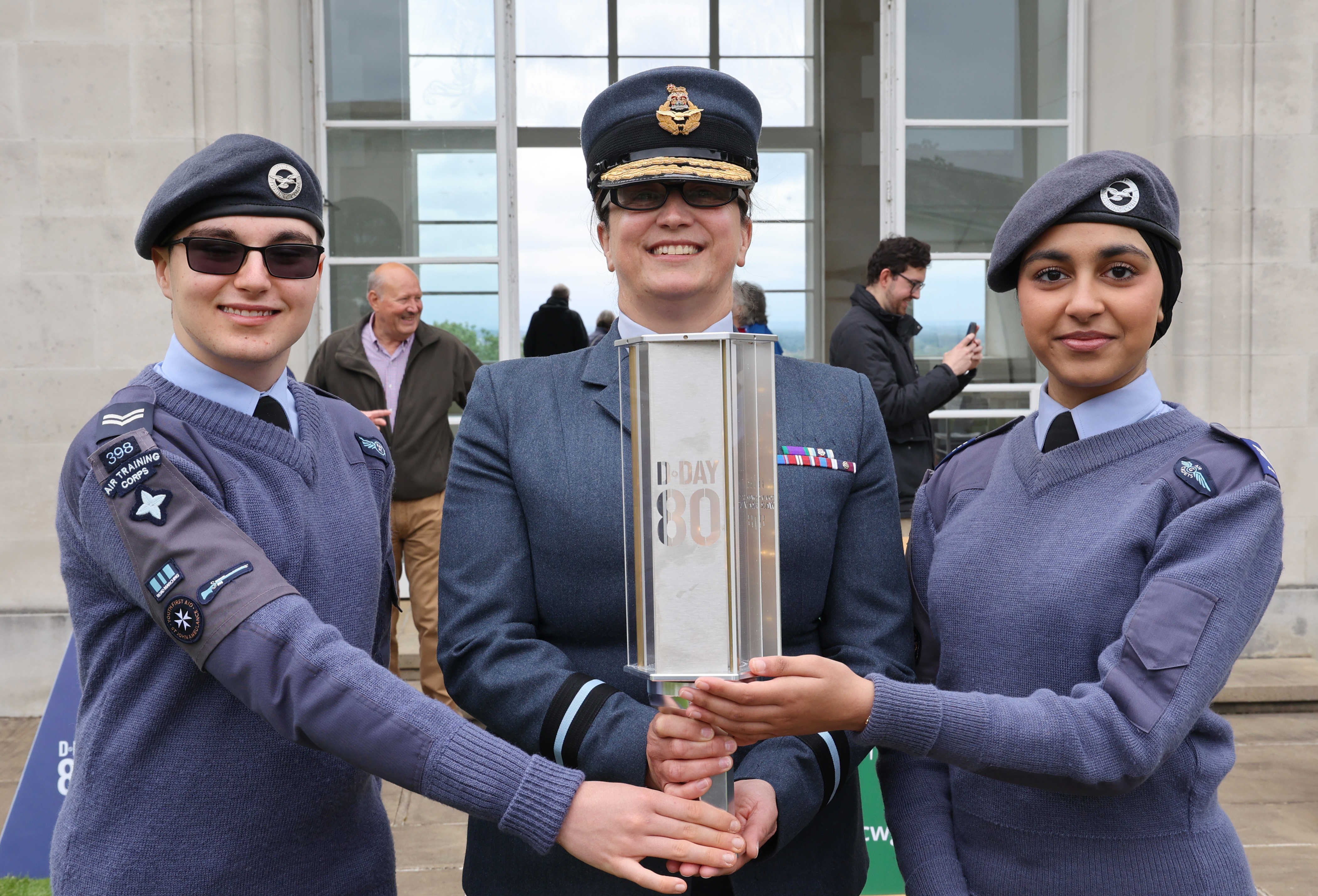 RAF Air Cadets with the Torch