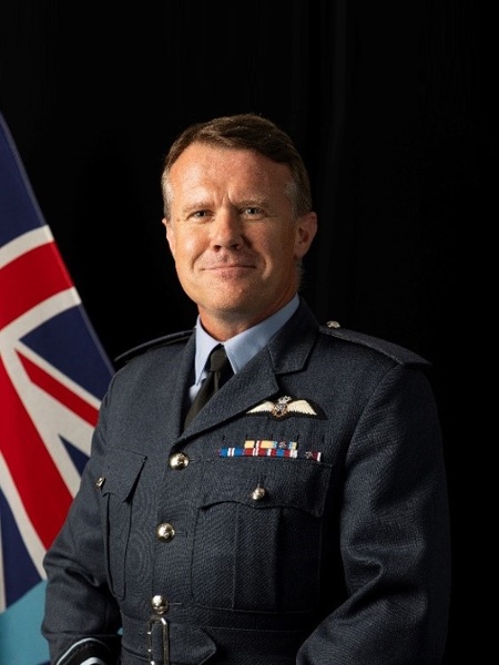 Portrait of Air Vice-Marshal Simon Edwards