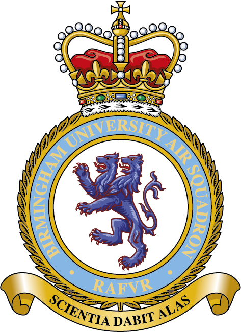 Crest for University of Birmingham Air Squadron