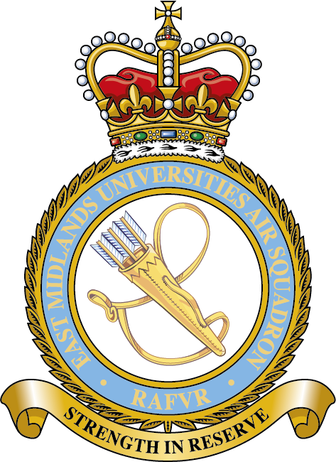 Crest for East Midlands Universities Air Squadron