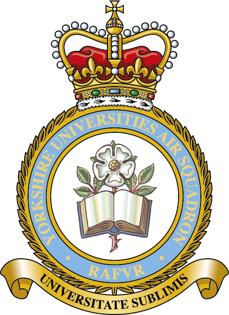 Crest for Yorkshire Universities Air Squadron