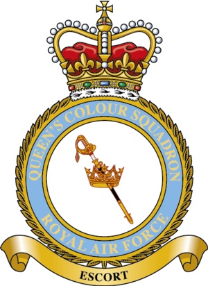 Logo for Queen's Colour Squadron